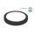 Downlight panel Redondo LED Superficie Negro 25W CCT